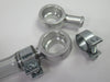 Fuel line set Amal Monoblock Triumph T100 Daytona 1967 w half width bowl crossover pipe