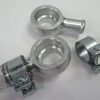 Fuel line set Amal Monoblock Triumph T100 Daytona 1967 w half width bowl crossover pipe