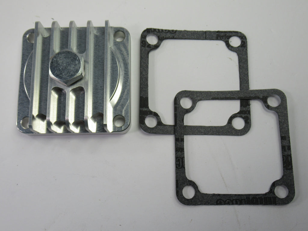 41-0620 BSA Sump filter plate polished finned aluminum B44 B25 A50 A56 A7 A10 70-8064