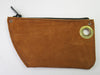 Registration envelope leather heavy duty zipper USA Made pouch motorcycle auto