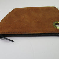 Registration envelope leather heavy duty zipper USA Made pouch motorcycle auto