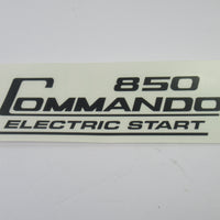 06-6390 Decal Norton 850 Commando black UK MADE vinyl peel and stick