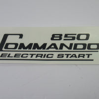 06-6390 Decal Norton 850 Commando black UK MADE vinyl peel and stick