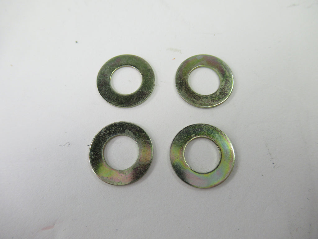 4 each FLAT WASHER UK MADE 1/4" small OD