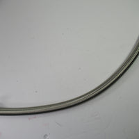 Oil Line 17" 3/8" ID hose tube Norton Commando 06-2200 stainless braided