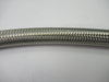 Oil Line 17" 3/8" ID hose tube Norton Commando 06-2200 stainless braided