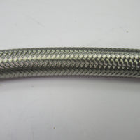 Oil Line 17" 3/8" ID hose tube Norton Commando 06-2200 stainless braided