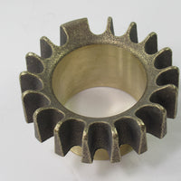 Exhaust pipe nut BRASS Norton Commando 850 MK2 MK3 long thread 06-3555/1 lockring