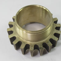 Exhaust pipe nut BRASS Norton Commando 850 MK2 MK3 long thread 06-3555/1 lockring