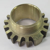 Exhaust pipe nut BRASS Norton Commando 850 MK2 MK3 long thread 06-3555/1 lockring