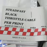 1 Throttle cable 40" Amal 1 1/2" GP carb cable with brass cable nipple 5/204