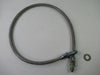 SS braided Front Brake Hose 22" Norton Commando 06-3541 SS UK MADE
