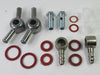CLEAR BSA A65 Fuel line assembly complete A50 dual carb 1968 69 70 71 Concentric Amal