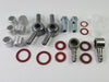 CLEAR BSA A65 Fuel line assembly complete A50 dual carb 1968 69 70 71 Concentric Amal