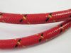 Norton spark plug wires red woven cloth custom wire set Commando 750 850 copper