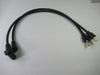 Black resistive 21" spark plug wires Packard cables For Triumph BSA electronic ignition