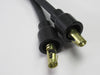Black resistive 21" spark plug wires Packard cables For Triumph BSA electronic ignition