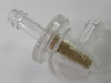 90 DEGREE Small fuel gas filter 1/4" sindered bronze motorcycle scooter elbow
