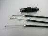 Triumph T120 AIR cable set 38" 2 to 1 choke cable set upper handlebar mount