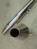 Norton Muffler Set 06-1978 70-74 Norton Commando Reverse Cone UK Made mufflers 1 3/8"
