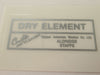 Decal Triumph Norton BSA air filter image silver peel and stick