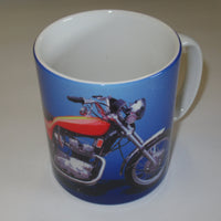 Triumph Hurricane Mug 10oz coffee cup ceramic motorcycle Trident Triple