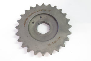 06-3421 Front sprocket 24 Tooth Norton Commando 5/8 x 3/8