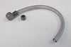 90-8098 fuel line with single banjo gas pipe assembly and ferrule