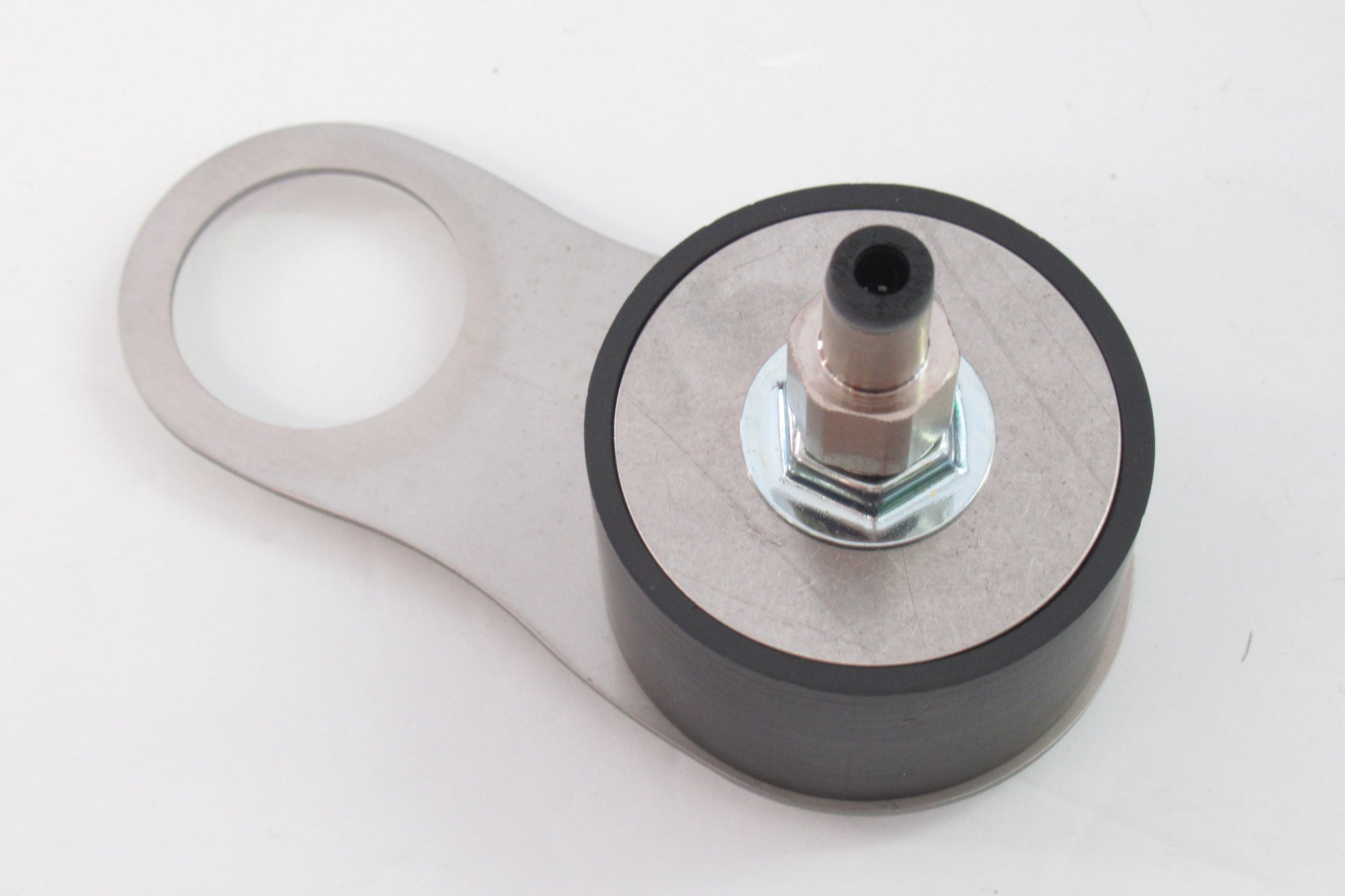 Triumph T120 T140 T150 oil pressure gauge side handlebar mount Stainle