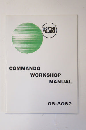 06-3062 Norton Commando workshop manual service book OEM