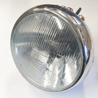 Norton complete Headlamp switch Headlight 3 Lights Halogen England glass shell warning light
