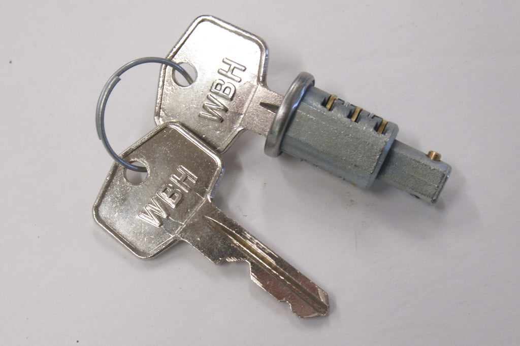 Tumbler and key Lucas # 54335169 genuine new Triumph Norton BSA ignition 2 keys