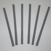 6 Flex files contact burnishing fine polish .025 thick points file 320 grit