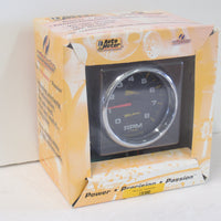 Tachometer Auto Meter tach gauge Black face 8,000 RPM with lighting USA Made cycle