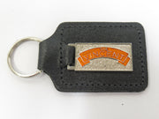 vintage Vincent key fob motorcycle leather