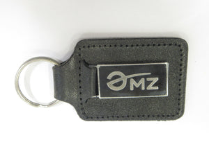 vintage MZ motorcycle key fob german made in england old stock unused