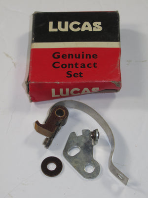 NOS Lucas points contact breaker set 54415803 UK Made DL-50 B1356