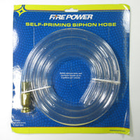 Super Siphon Hose self priming gasoline water Fire Power fuel oil gas Diesel