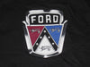 Ford V8 Flathead 1949 50 51 Mens XL T shirt black hood emblem Flat Head XL