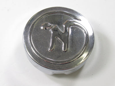 Norton gas cap with N logo push and turn 2 3/8