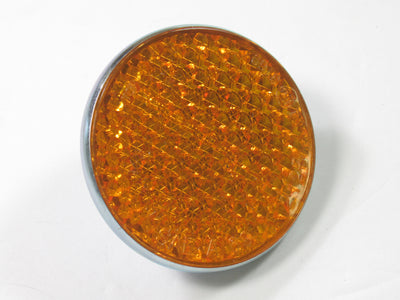 99-1161 Amber REFLECTOR round reflector 5M thread UK Made 06-2008 57183A