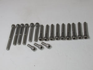 BSA B50 Allen screw kit Stainless Steel 500 single SS Goldstar MX T Triumph TR5T 1971 72 73 74