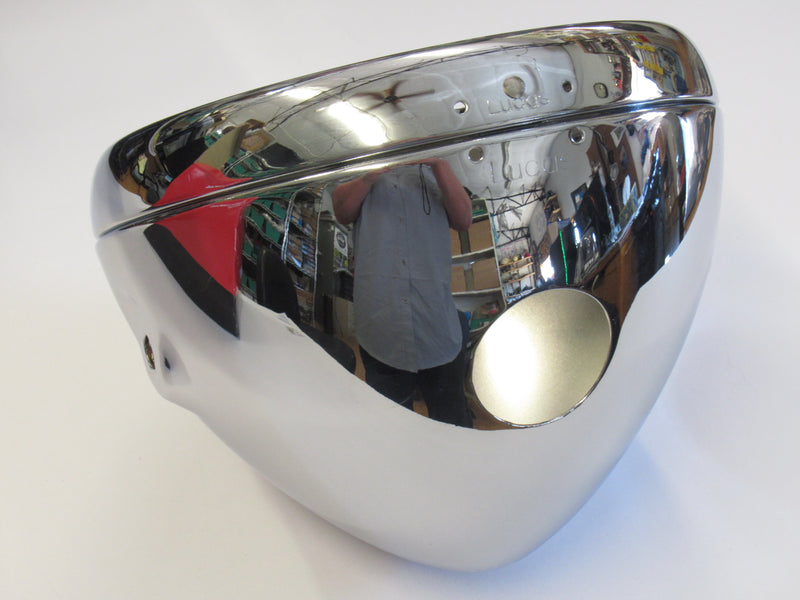Genuine Lucas Headlight shell 7' bucket Triumph Norton BSA 99-9968