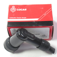 Spark plug boot LUCAS resistive 5000 ohm caps Triumph BSA black plug cap