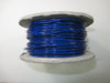 Lucas wire by the foot, 1 foot of Blue wire with a Black stripe UK Made