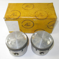 AE Norton Commando 750 +.060 pistons piston set 60 over 06-7110 06-7055 74.5MM