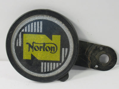 NA Tax ID ring disc Triumph Norton BSA AJS motorcycle registration holder 03-5058 USED