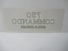 06.1044 DECAL 750 COMMANDO MADE IN ENGLAND Dryfix