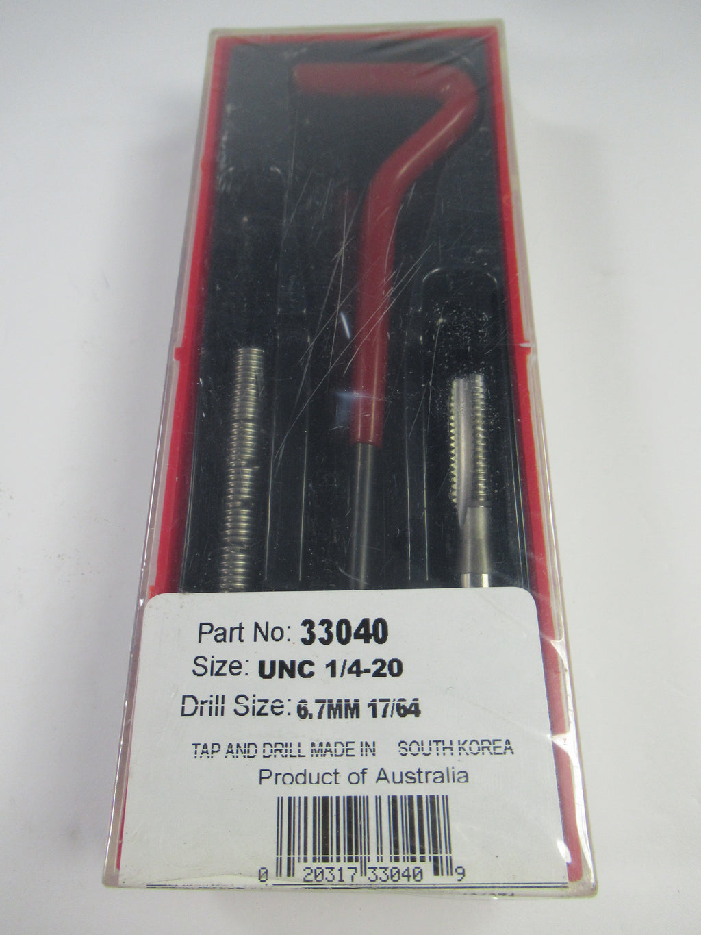 UNC 1/4 x 20 tpi Thread repair kit Triumph Norton BSA 1969 70 71 72 73 74 75 76 77 Recoil