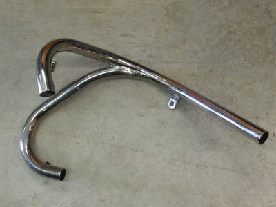 BSA siamese exhaust pipe set low A65LC 1963 64 65 66 67 68 69 70